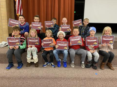 Upper Grade Falcons of the Month