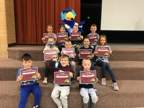 Younger Grade Falcons of the Month