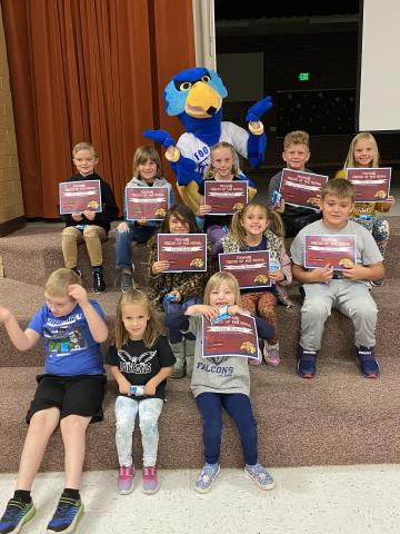 Lower grade falcons of the month