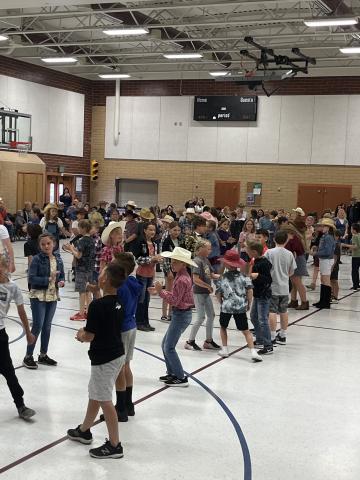 Square dancing for parents